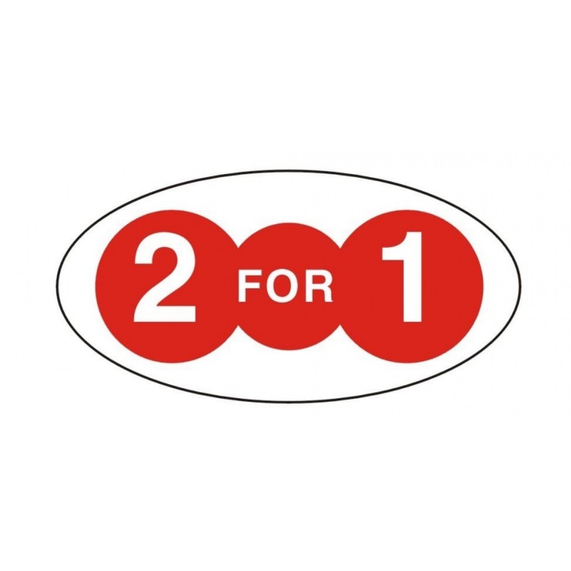 Pricing Label "2 for 1" Pricing Label "2 for 1"