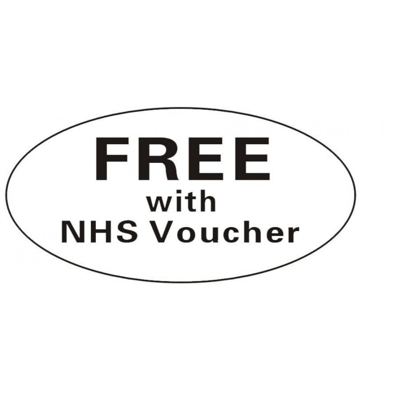 Pricing Label "FREE with NHS Voucher" Pricing Label "FREE with NHS Voucher"