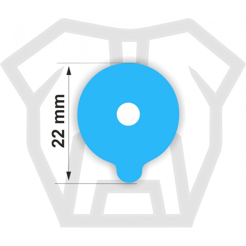 BULLDOG BLOCKING PADS STANDARD 22MM BULLDOG BLOCKING PADS STANDARD 22MM