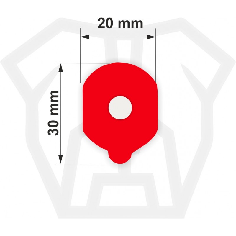 BULLDOG BLOCKING PADS PREMIUM PLUS 20*30MM BULLDOG BLOCKING PADS PREMIUM PLUS 20*30MM