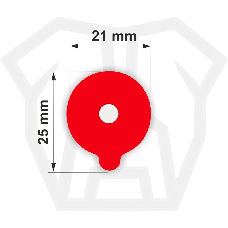 BULLDOG BLOCKING PADS PREMIUM PLUS 21*25MM BULLDOG BLOCKING PADS PREMIUM PLUS 21*25MM