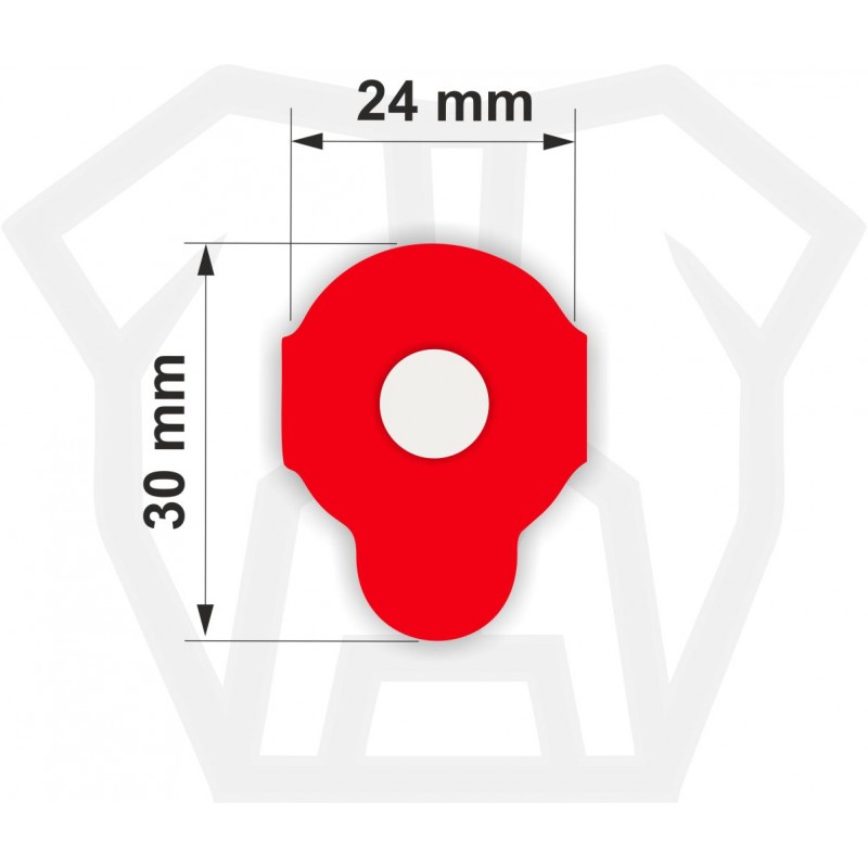 BULLDOG BLOCKING PADS PREMIUM PLUS 24*30MM BULLDOG BLOCKING PADS PREMIUM PLUS 24*30MM