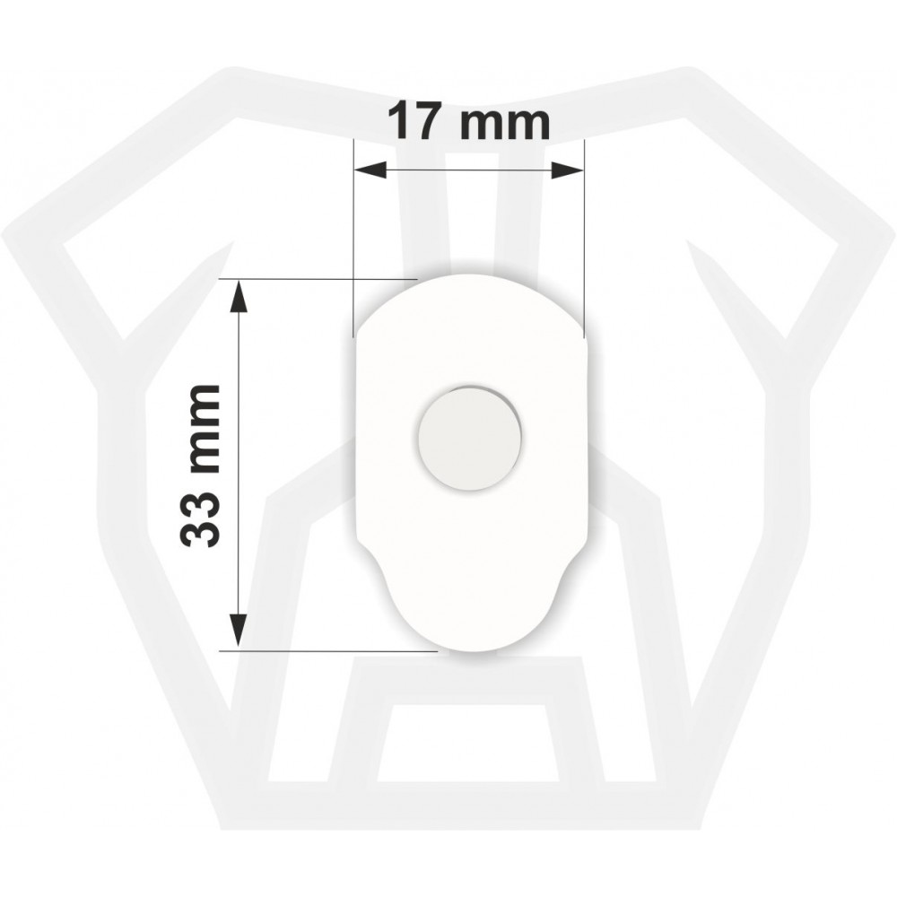 BULLDOG BLOCKING PADS PREMIUM 17*33MM