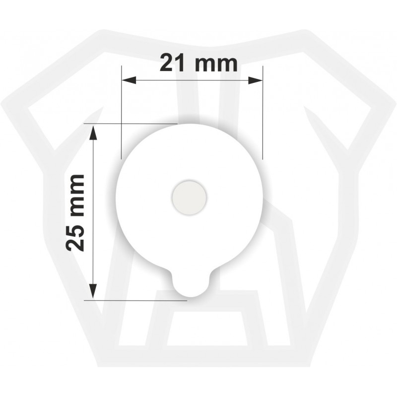 BULLDOG BLOCKING PADS PREMIUM 21*25MM BULLDOG BLOCKING PADS PREMIUM 21*25MM
