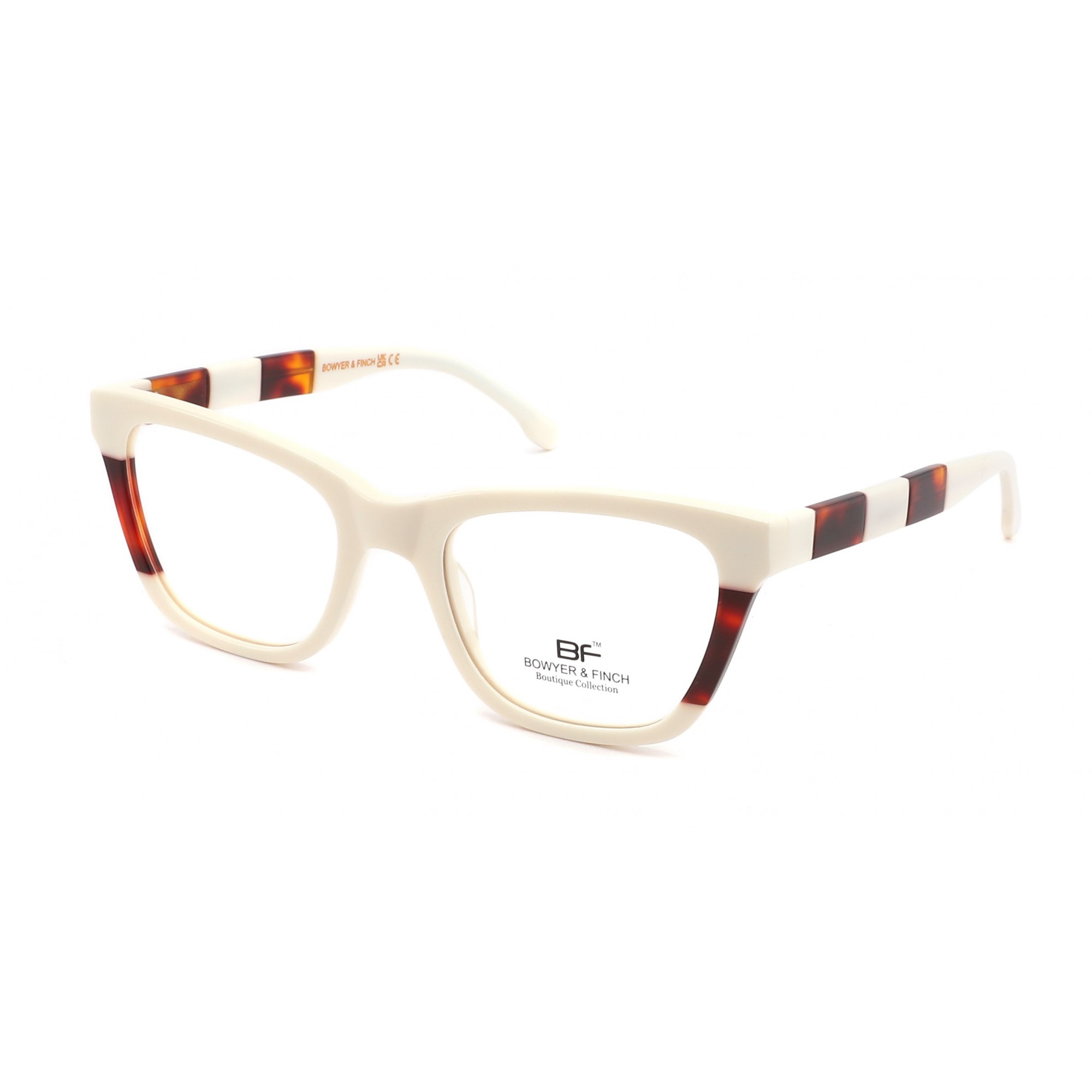 BF273 BLACK/WHITE | BOWYER & FINCH Premium Boutique Eyewear & Spectacle ...