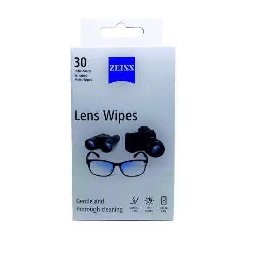 ZEISS Lens Wipes - Pack of 30