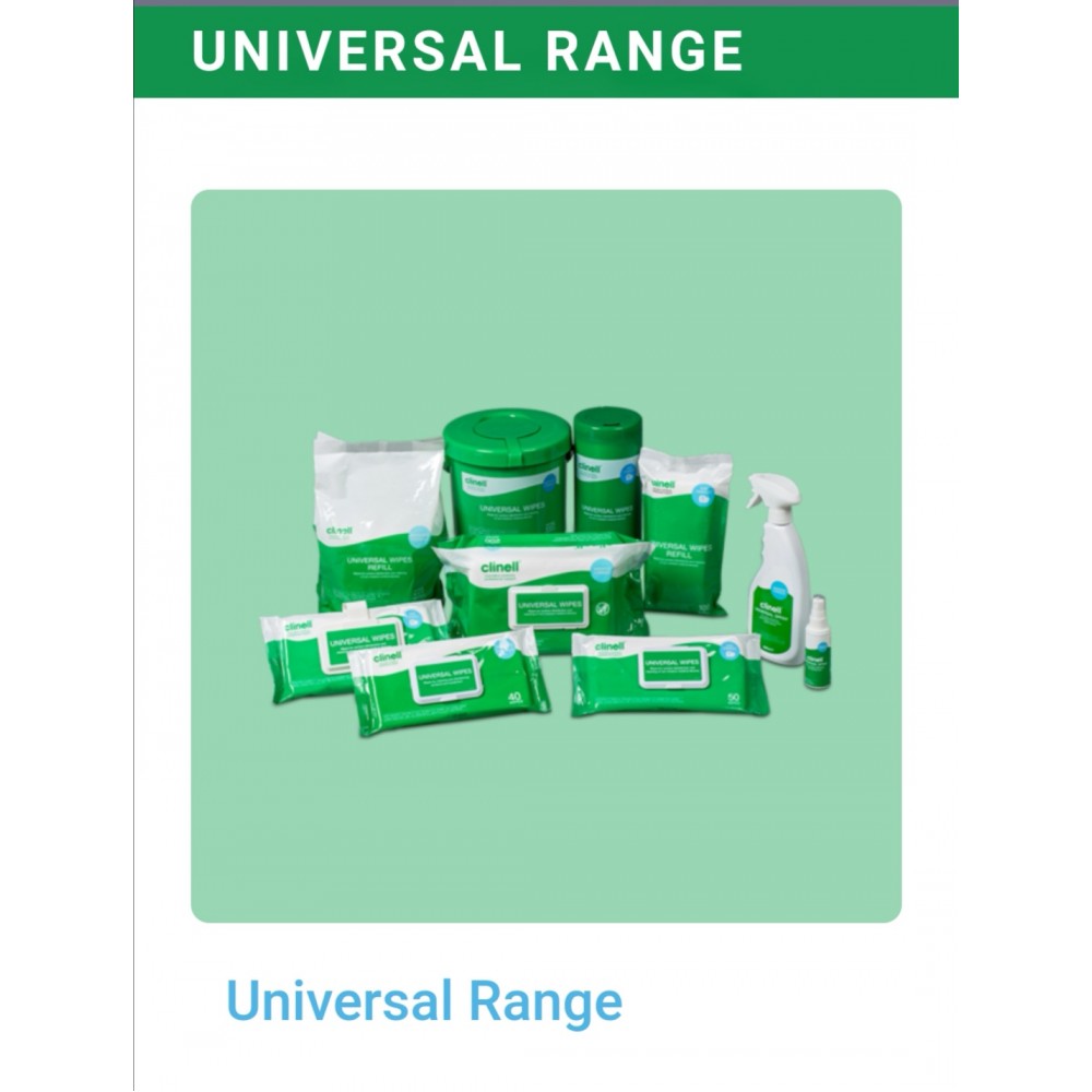 Clinell UNIVERSAL WIPES  (200 PCS PER PACK)
