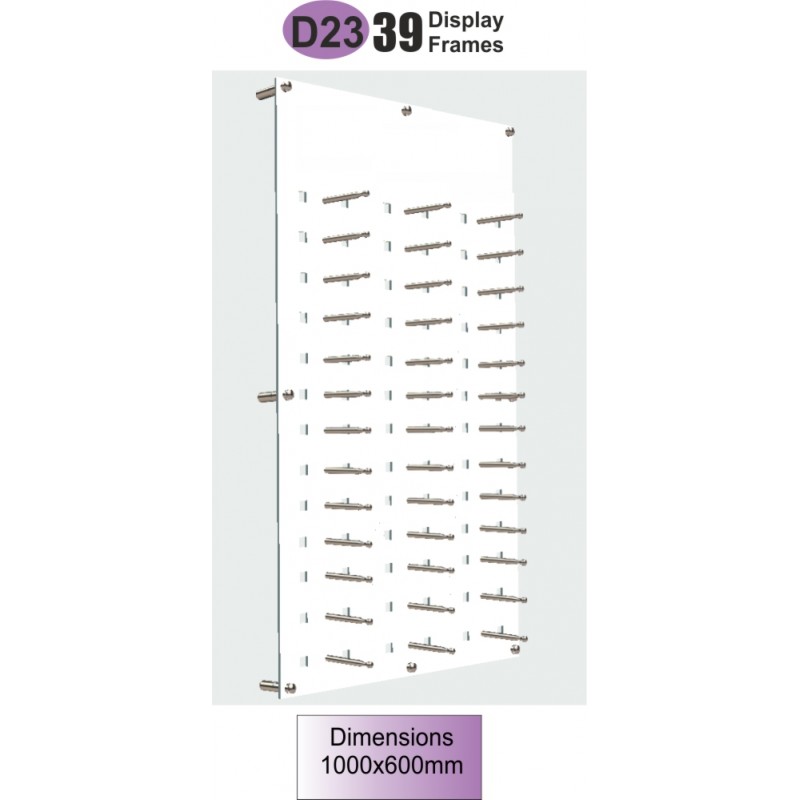 D23 Acrylic Wall Displays