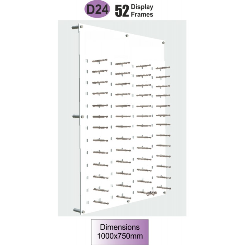 D24 Acrylic Wall Displays  D24 Acrylic Wall Displays