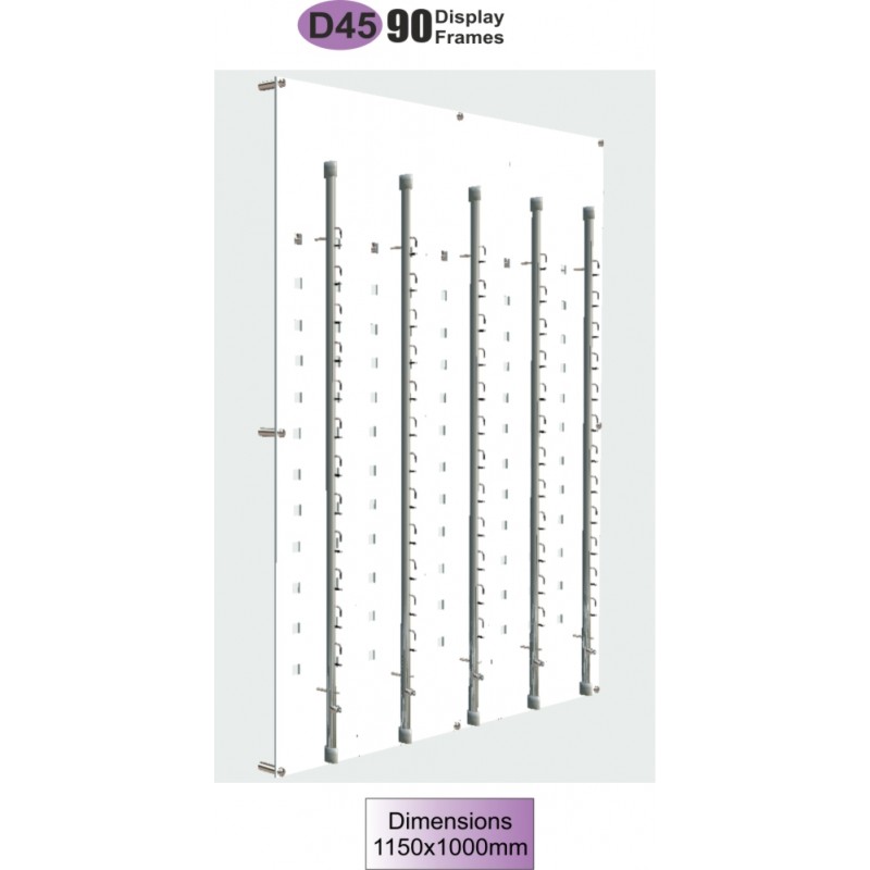 D45 Acrylic Wall Displays