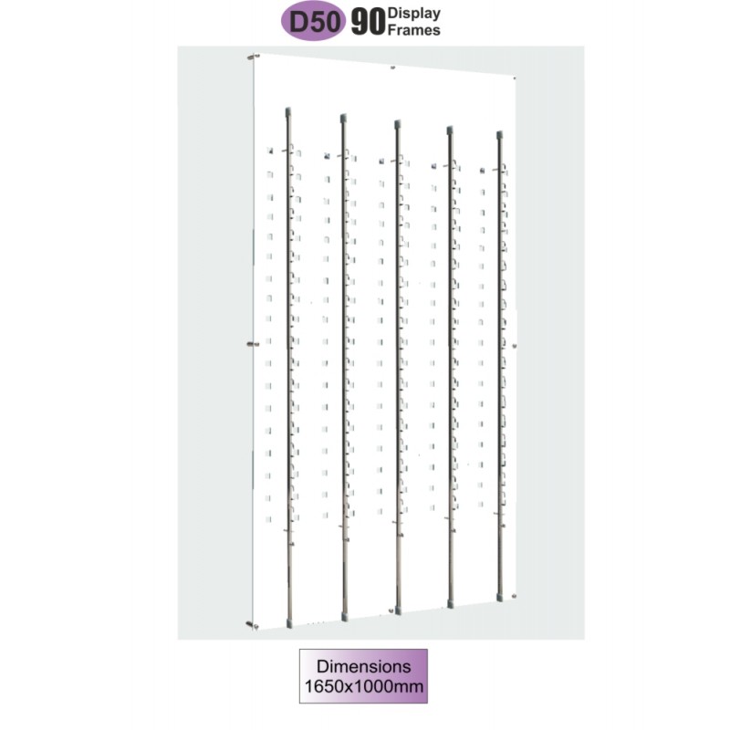 D50 Acrylic Wall Displays  D50 Acrylic Wall Displays