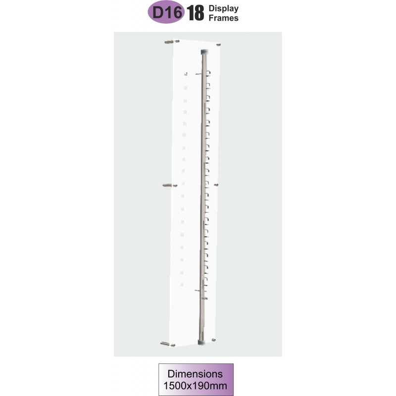 D16 Lockable Wall Display 