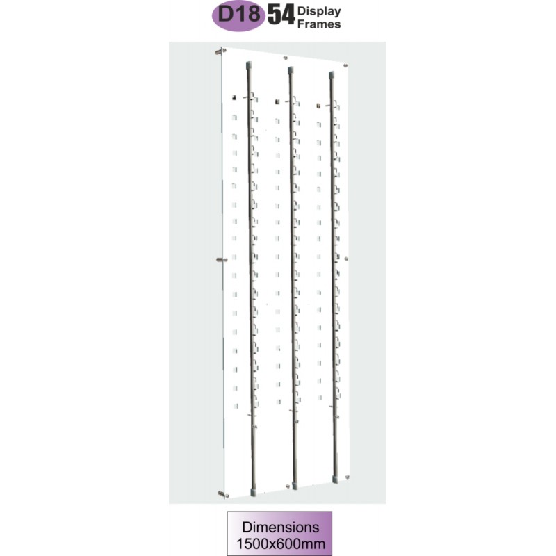 D18 Lockable Wall Display